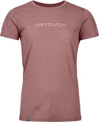 Ortovox 150 Cool Brand T-Shirt Merinoshirt f&uuml;r Damen | braun