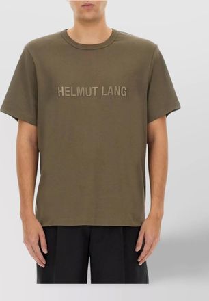 Helmut Lang logo crew neck t-shirt
