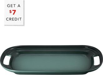 LE CREUSET Serving Platter Artichaut With $7 Credit