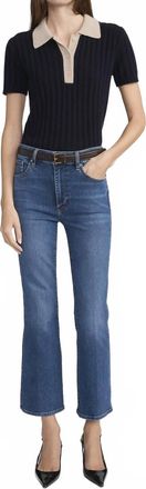 Frame Denim The Reboot Crop Jeans In Foxley
