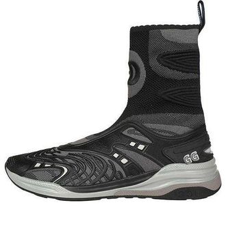 Gucci Ultrapace R Mid Black Grey 655738-2TK10-8895