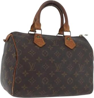 Louis Vuitton Pre-owned Speedy 25 Handtas - Dames - Vintage Handtas - Bruin - ONE Size - Leer - Vintage
