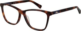 Longchamp Bruine Acetaat Brillen (Monturen)