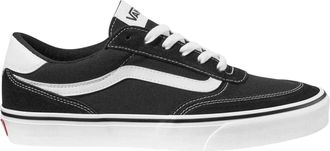 Vans Heren Brooklyn Canvas lage sneakers (Zwart, Wit)