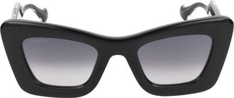 Gucci Sunglasses Gucci Gg1552 S 001 Black Crystal Grey /23/140