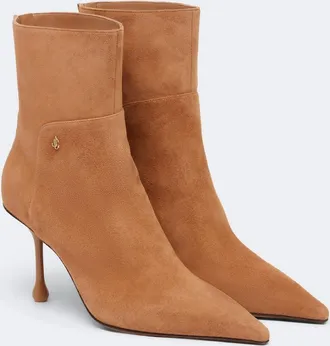Jimmy Choo London Cycas suede ankle boots
