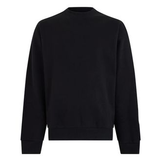 HUGO BOSS Hoodies & sweatvesten, Heren, Zwart, 2Xl, Katoen, Katoenen sweater met ronde hals