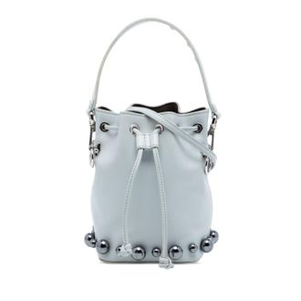 Fendi Pre-owned Fendi Mini Leather Pearl Mon Tresor Bucket Bag Ladies GK159CESFSMM53X0
