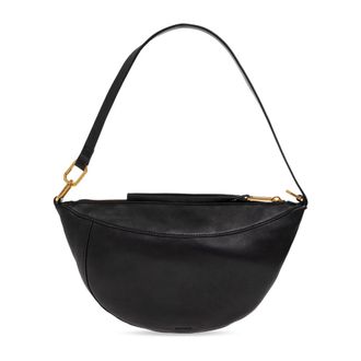 AllSaints Shoulder Bags, female, Black, Size: ONE SIZE Luna Micro Shoulder Bag