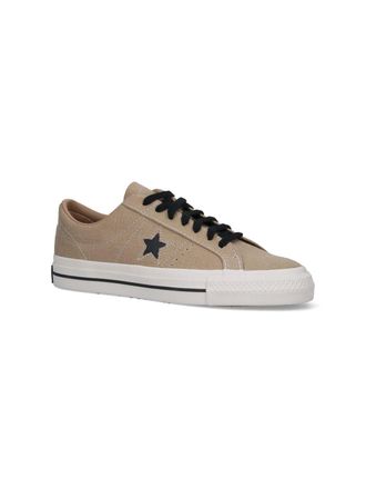 Converse Woven Canvas Low-Top Sneaker - Beige