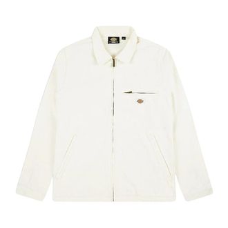 Dickies Jassen, Heren, Wit, M, Katoen, Duck Canvas Shirt Jacket
