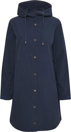 Cream Softshell jas Total Eclipse Melange - Dames - Parka Jassen - Blauw - M - Jassen