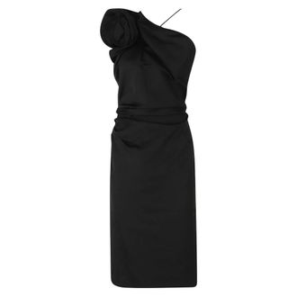 Magda Butrym Kleedjes, Dames, Zwart, XS, Party Kleedjes