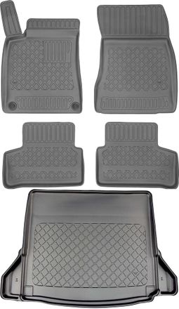 OEM Juego De Alfombrillas Para Coche Y Maletero Para Mercedes Clase A W177 Sed&aacute;n Desde Septiembre De 2018