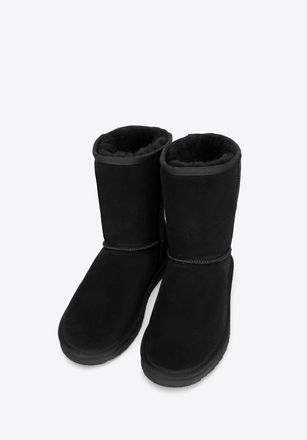 Wittchen Dames Su&egrave;de Enkellaarsjes met Wollen Voering, Zwart