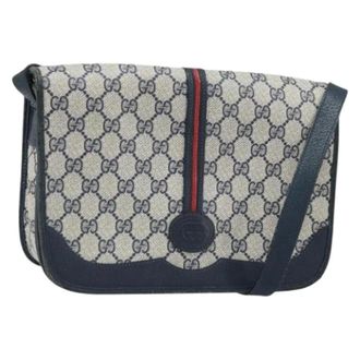 Gucci Pre-owned Cross Body Bags, female, Multicolor, Size: ONE SIZE Pre-owned Vintage GG Shoulder Bag