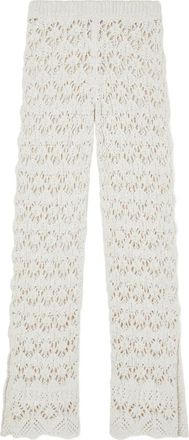 Alanui Lagoon Crochet Trousers