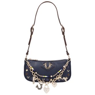 True Religion Chain & Studs Shoulder Bag