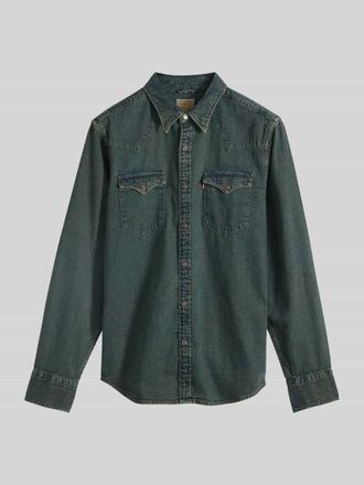 Levi's Regular Fit Freizeithemd aus reiner Baumwolle in Dunkelblau, Gr&ouml;&szlig;e XL