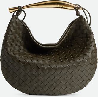 Bottega Veneta Large Sardine - Green - Woman - 100% Lambskin