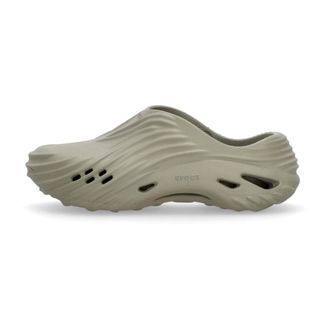 Crocs Echo Wave Elephant Mule - Heren - Schoenen - Grijs - Maat: 38 EU Zijde