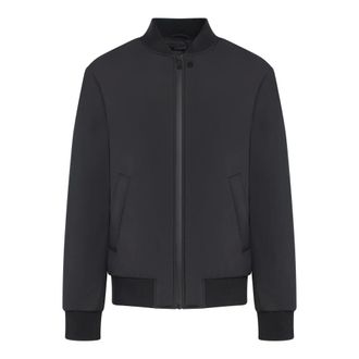 low brand Ribbed Knit Bomber Jacket