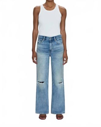 Pistola Denim Hendrix High Rise Baggy Jean In Apprentice Distressed