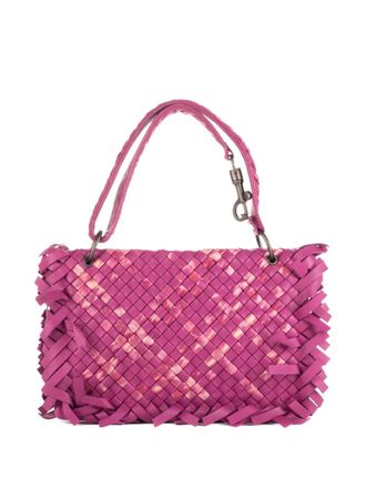 Bottega Veneta leather tote bag - women - Calf Leather - One Size - Pink