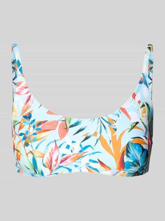 Venice Beach Bikini-Oberteil im Allover-Look Modell Caru in Hellblau, Gr&ouml;&szlig;e 42CD