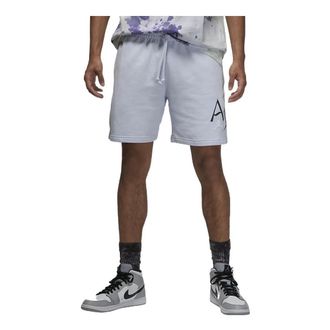 Nike Jordan Mens Air Jordan Solid Color Logo Knit Shorts Light Purple DM1871-085