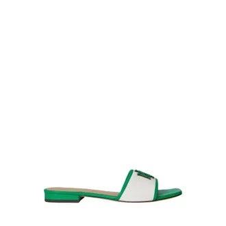 Ralph Lauren Sliders, female, Green, Size: 11 US Everley Slide