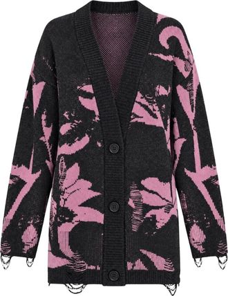 Akep C&aacute;rdigan desestructurado - Knitwear - Mujer - Rosa - M