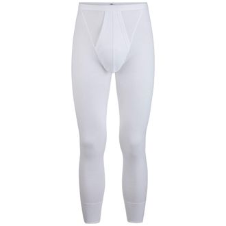 Isa Lange Unterhose ISA BODYWEAR mit Eingriff - Sport, Herren, Gr. 4XL, 1 Stk., weiss (0100 wei&szlig;), Obermaterial: 100% Baumwolle, Unterhosen Lange Unterhos