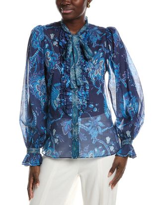 Kobi Halperin Kourt Printed Blouse