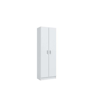 F.R.S. Armario Zapatero Milan 2 Puertas En Acabado Blanco 59 Cm(ancho) 180 Cm(altura) 37 Cm(fondo)