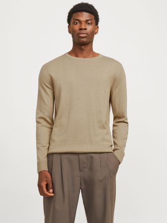 Jack & Jones JJEEMIL KNIT CREW NECK NOOS mit Rundhalsausschnitt
