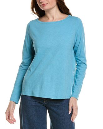 Eileen Fisher Eileen Fisher Bateau Neck T-Shirt