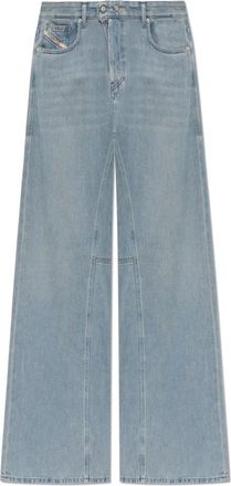 Diesel 1996 D-Sire-Yu-U Jeans - Dames - Loose Fit Jeans - Blauw - W27 L32 - Katoen - Jeans