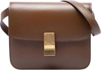 Celine Borsa a tracolla Classic Box Pre-owned - - Pre-owned - Donna - Marrone - ONE SIZE