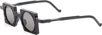 Vava Diamantatura Zonnebril - unisex - Zonnebrillen - Zwart - 39 MM - Accessoires