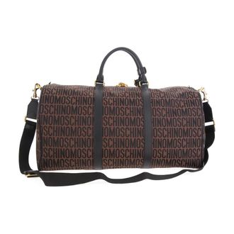 Moschino Weekend Bags, male, Brown, Size: ONE SIZE Logo Holdall