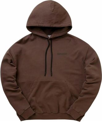 Marcelo Burlon Icon Wings Hoodie - - Sweatshirts & Hoodies - Uomo - Marrone - L