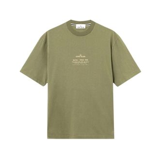 Stone Island Uomo, Top, Verde, L, new