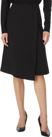 Elliott Lauren Ponte Pull On Skirt In Black