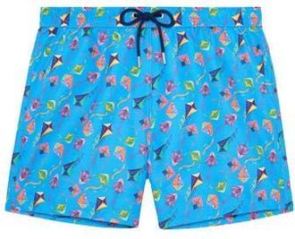 HOM Lido Beach Boxer in Blue Print at Nordstrom, Size Xx-Large