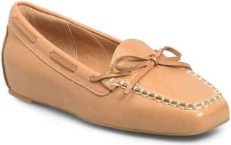 S&ouml;fft Pam Boat Shoe Loafer in Caramel at Nordstrom, Size 7.5