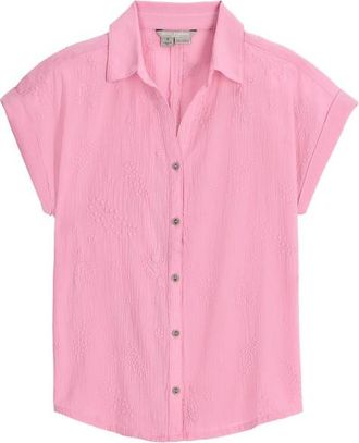 Royal Robbins Oasis S/S Bluse f&uuml;r Damen | rosa