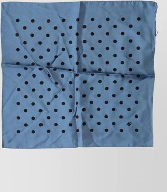 Dolce & Gabbana silk polka-dot pocket square