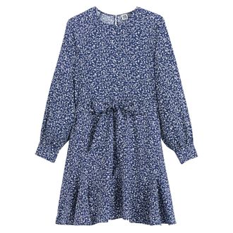 La Redoute Collections Korte, wijd uitlopende jurk met bloemenprint