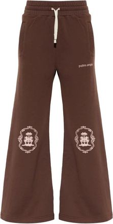 Palm Angels Felpa a zampa - - Trousers - Donna - Marrone - S